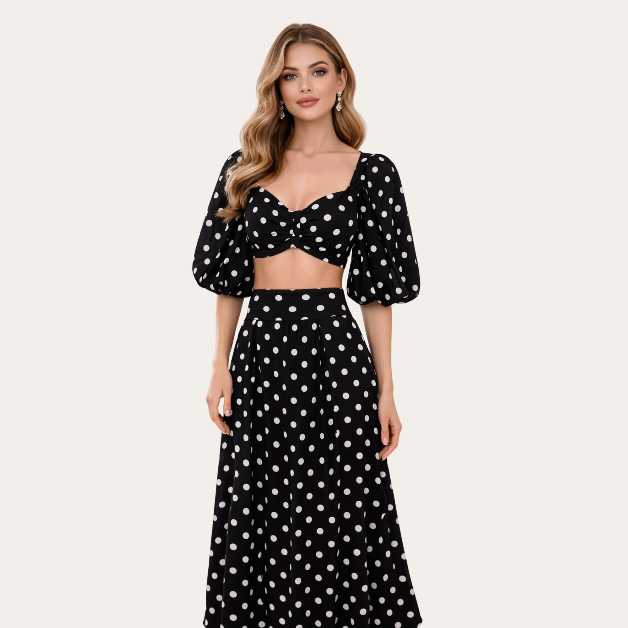 Melody Polka Dot Dress Set