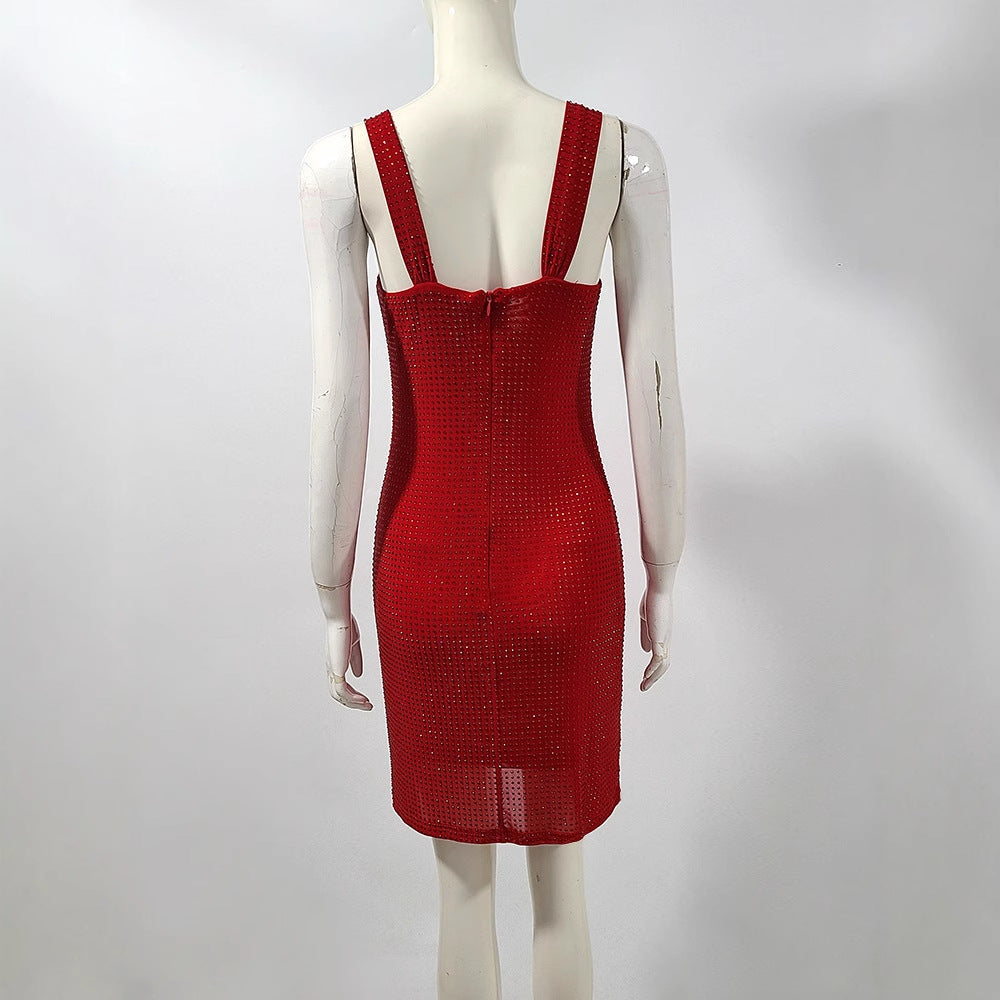 Red Short Cocktail Dress