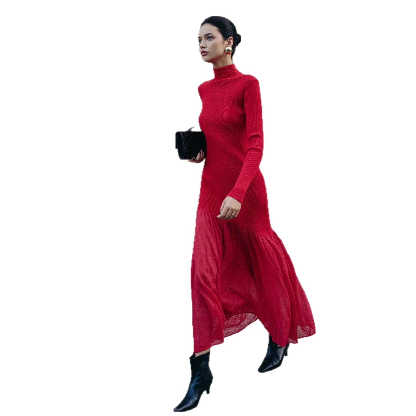 Dama Slim-fit Knit Dress