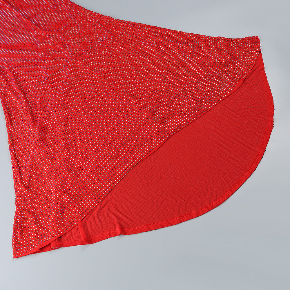 Samanta Slimming Rhinestone Dress