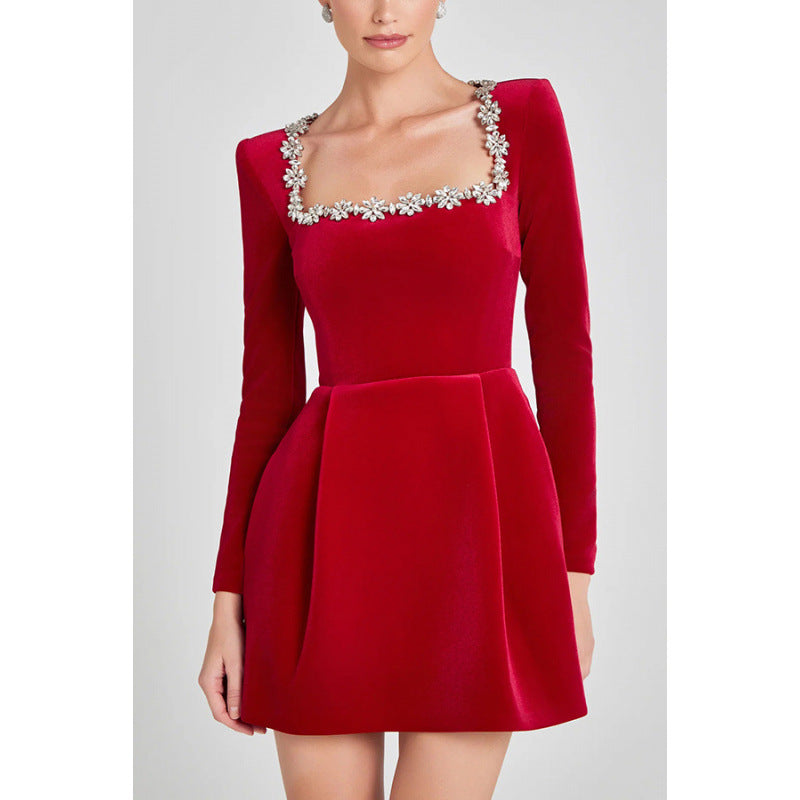Diana Velvet Dress