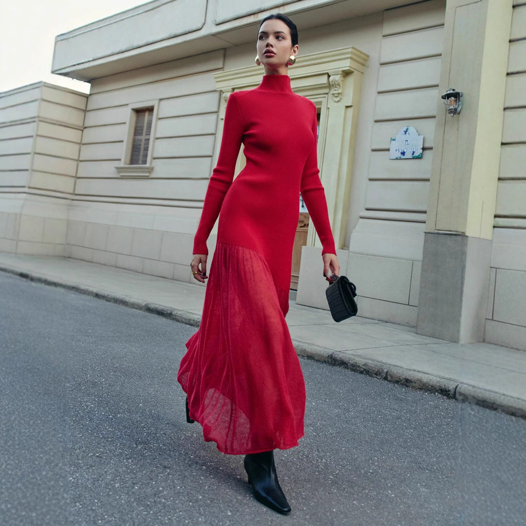 Dama Slim-fit Knit Dress