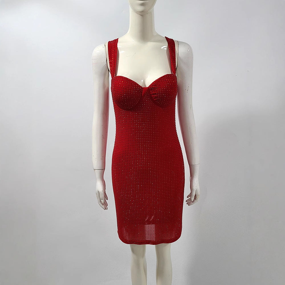 Red Short Cocktail Dress