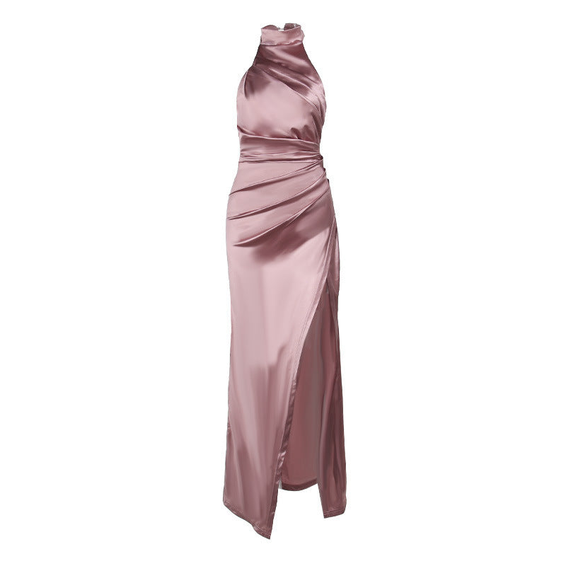 Nilda Satin Dress