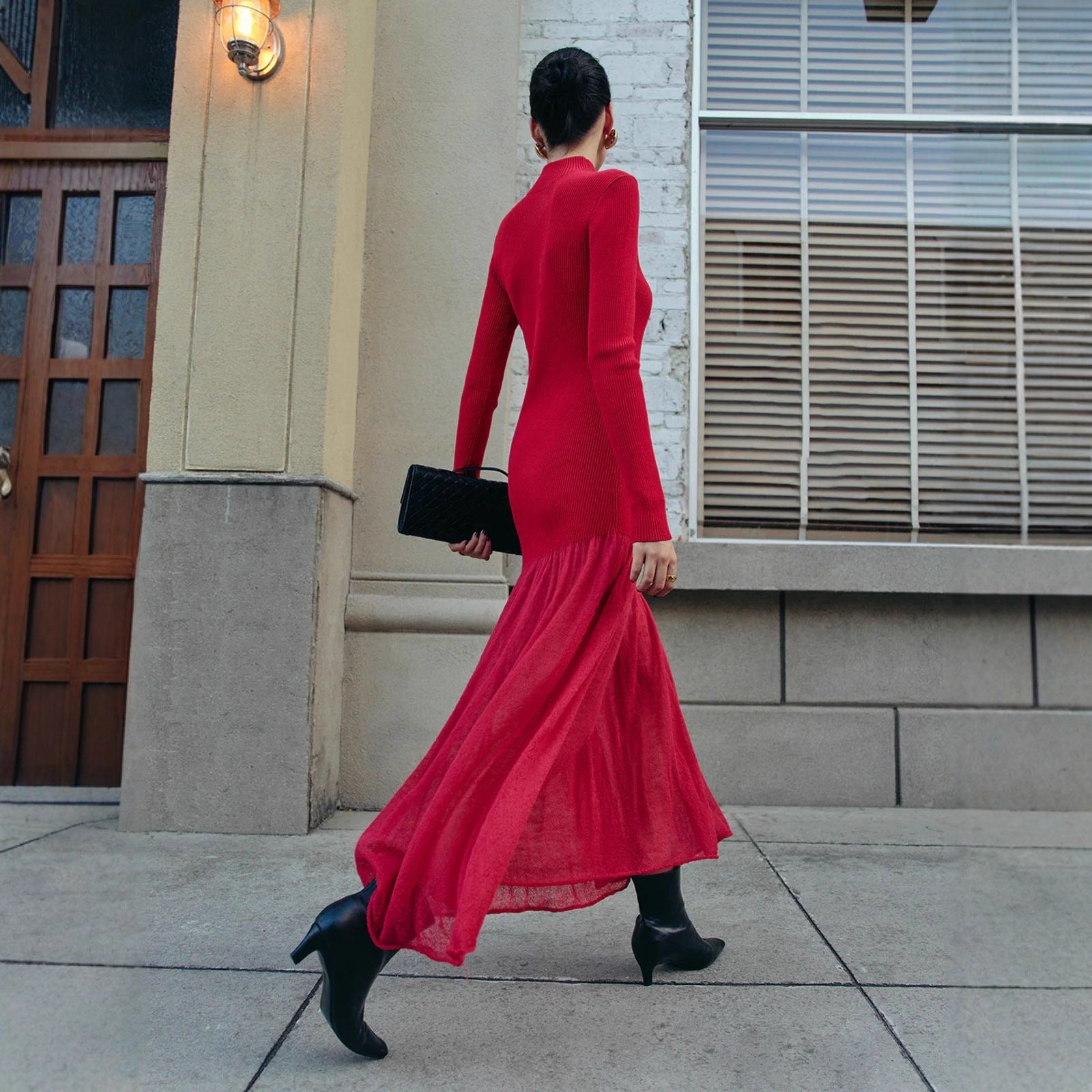 Dama Slim-fit Knit Dress