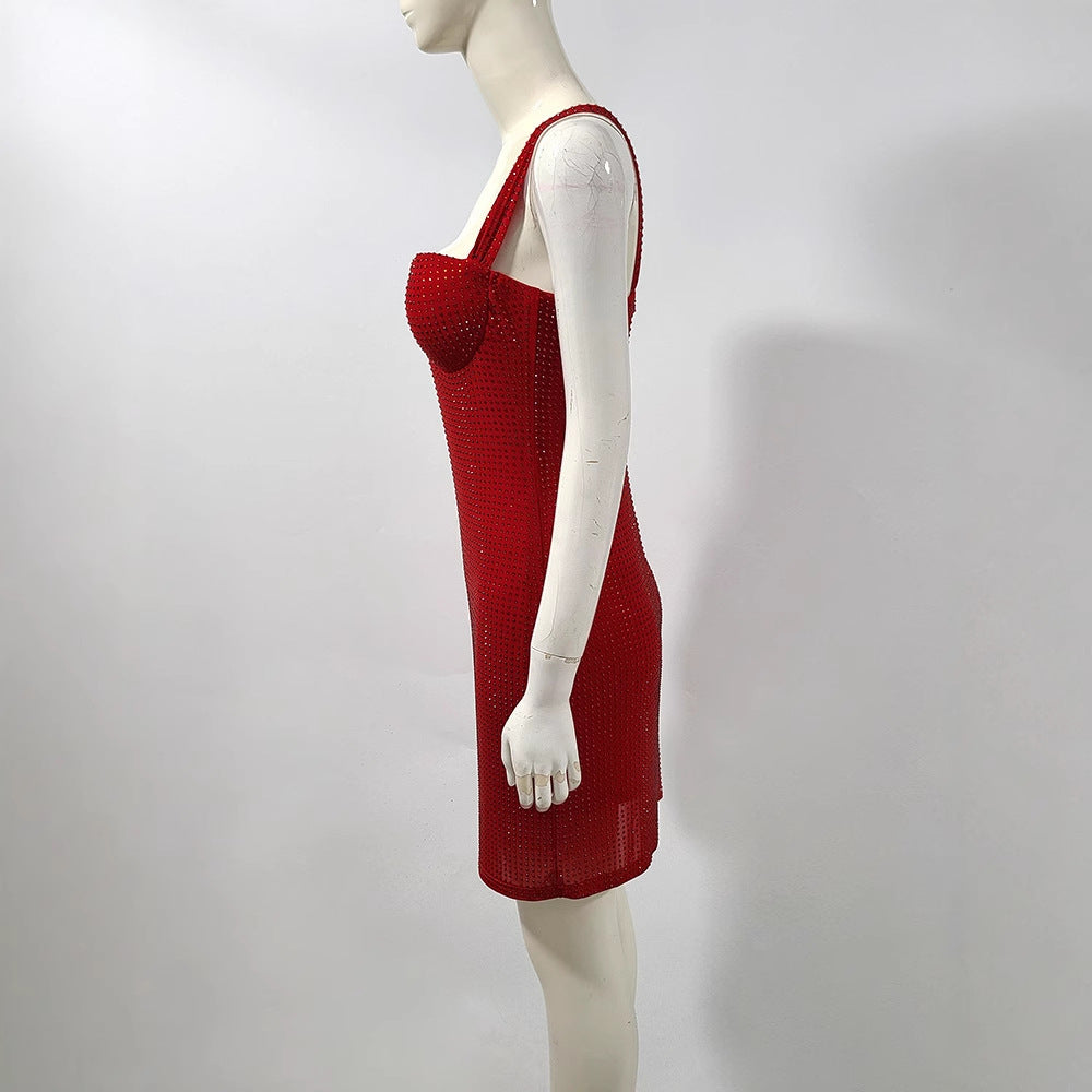 Red Short Cocktail Dress