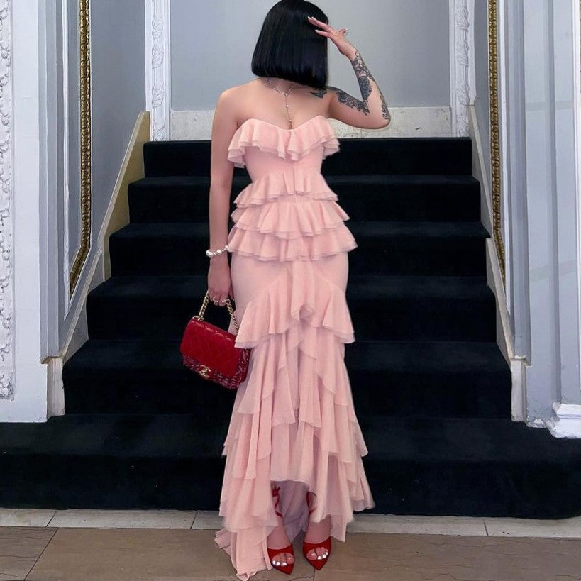 Pinky Selvedge Dress