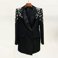 Sonia Beads Long Blazer