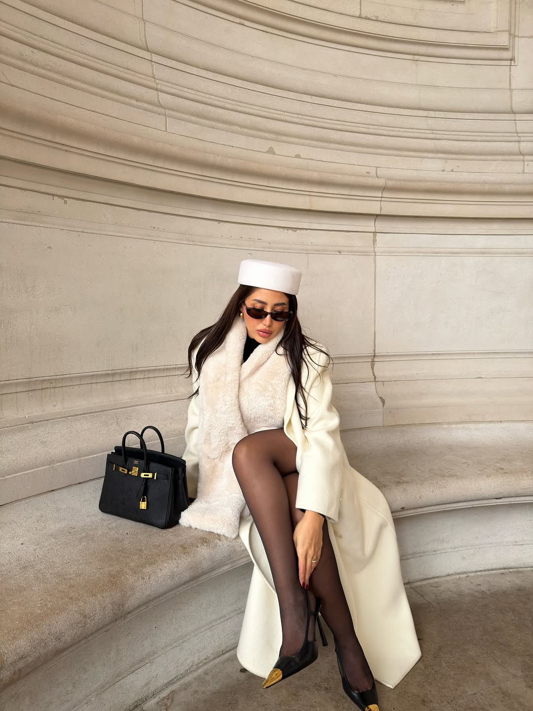 Beret French-style Wool Bucket Hat