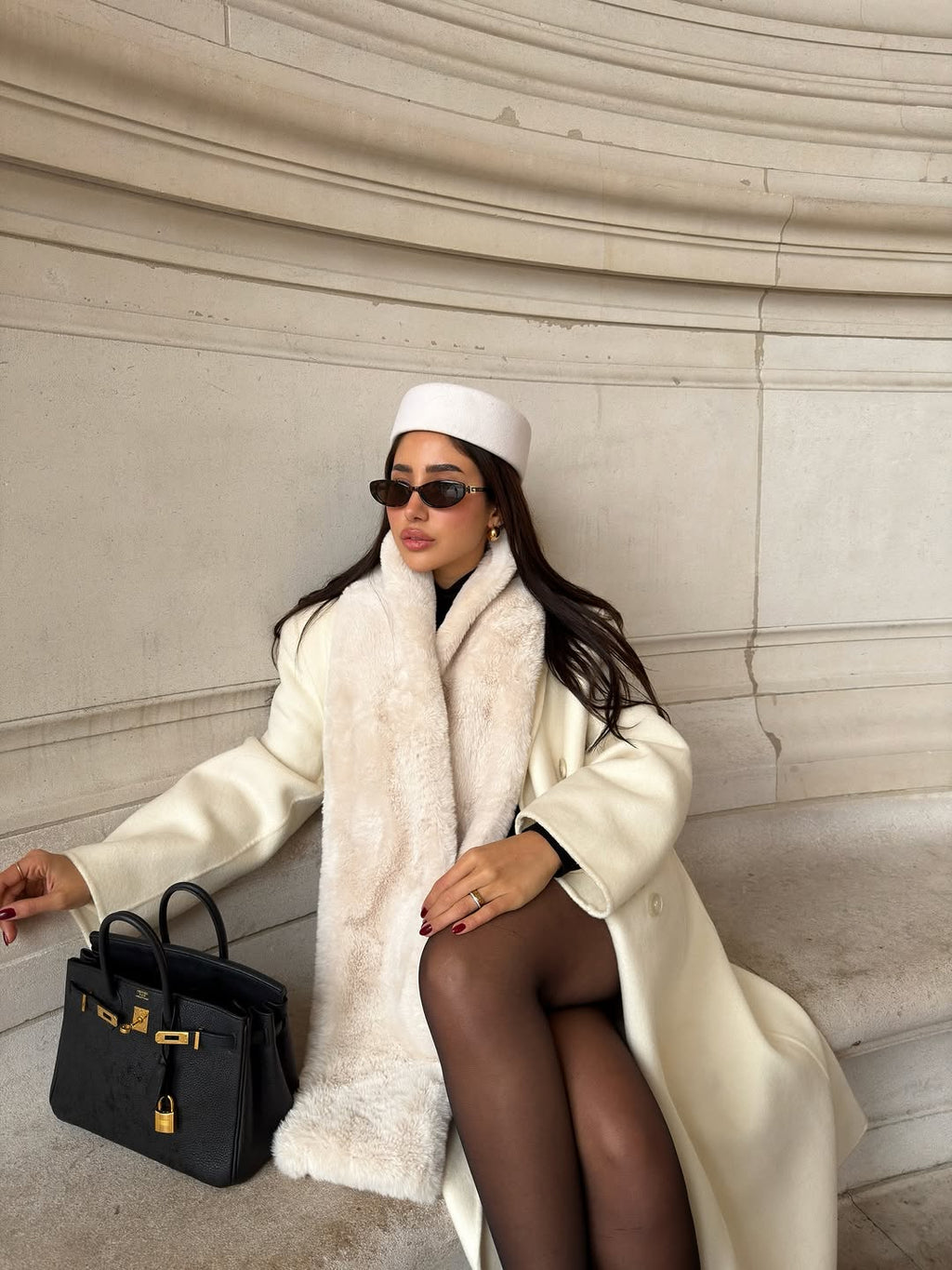 Beret French-style Wool Bucket Hat