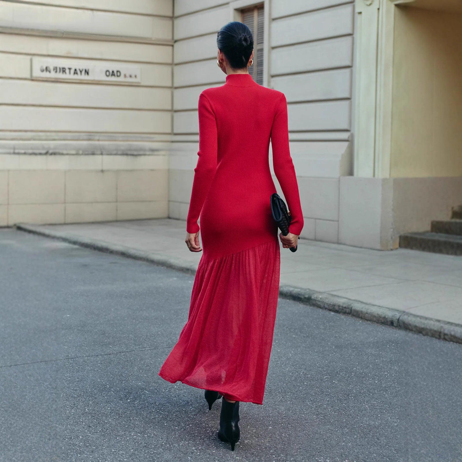 Dama Slim-fit Knit Dress