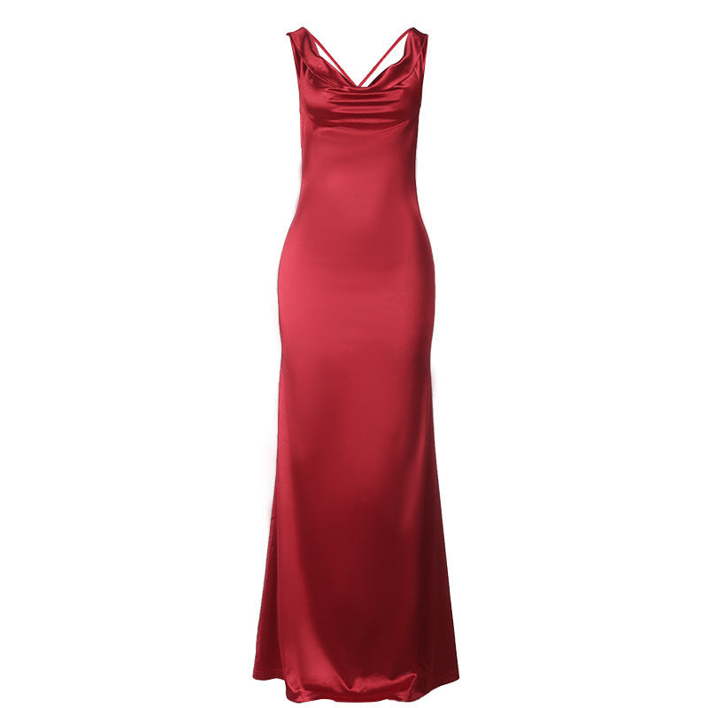 Selia Satin Dress