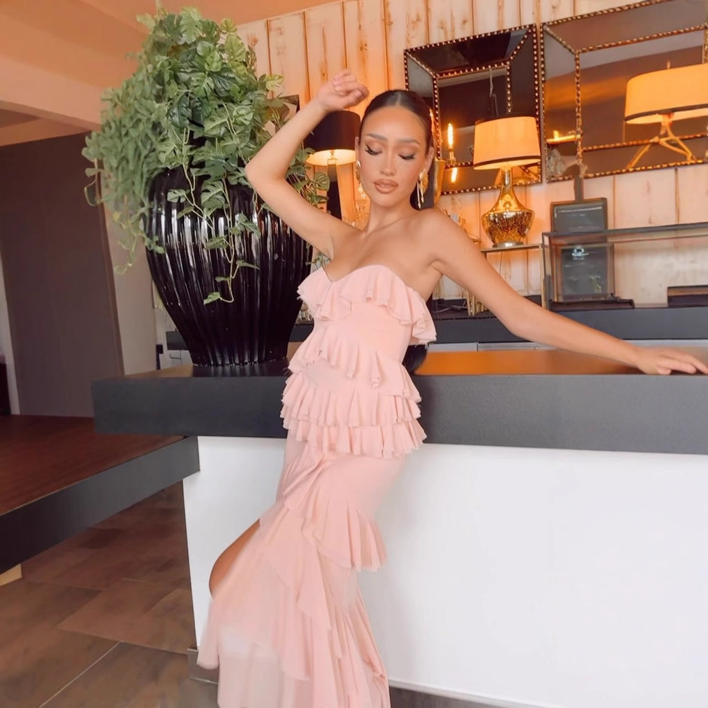 Pinky Selvedge Dress