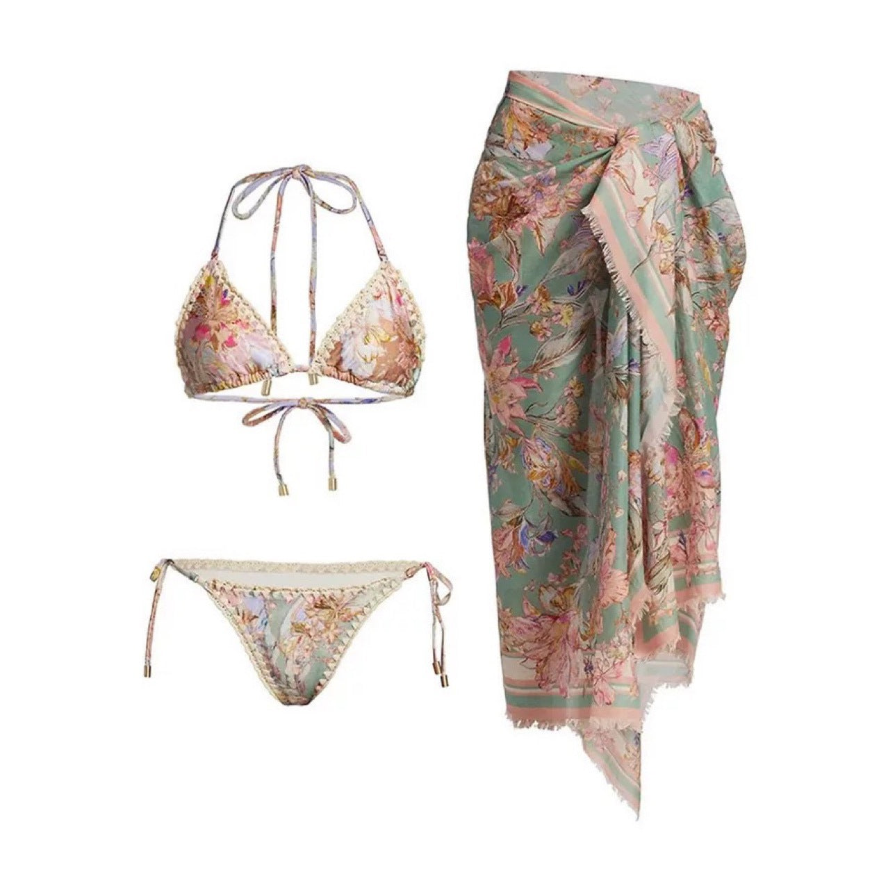 Women's Beach Vacation Bikini Suit