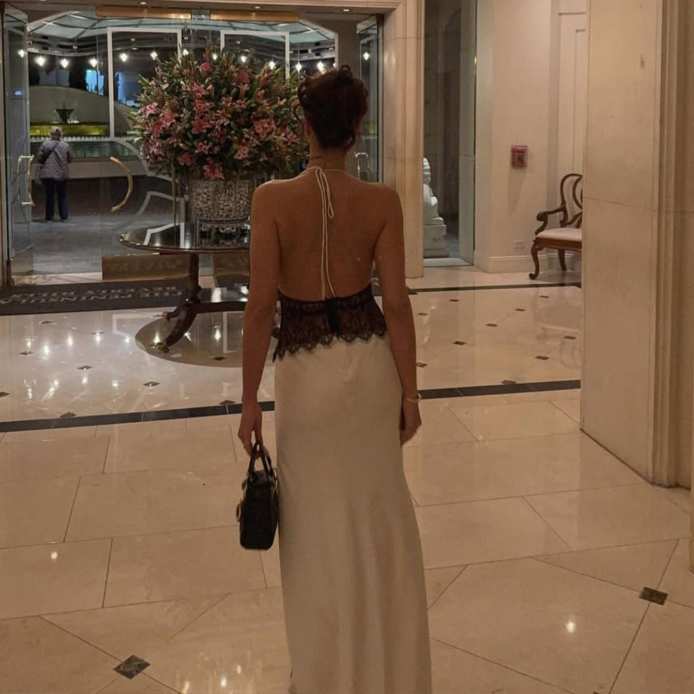 Maria Satin Sexy Dress